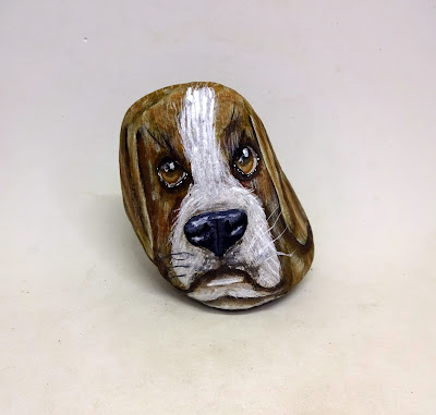 COMO PINTAR PIEDRAS CON BEAGLE PASO A PASO