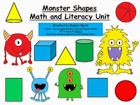 http://www.teacherspayteachers.com/Product/A-Monster-Shapes-Math-And-Literacy-Unit-270407