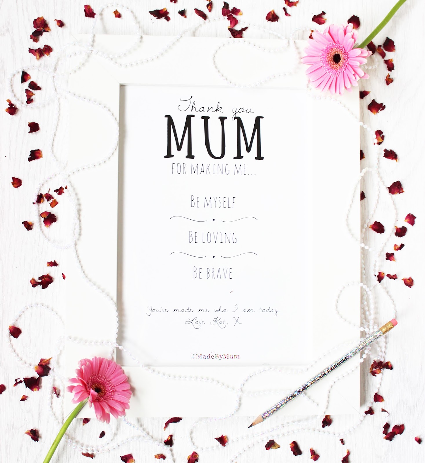 Mother's Day Gifting and a Letter To My Mum 