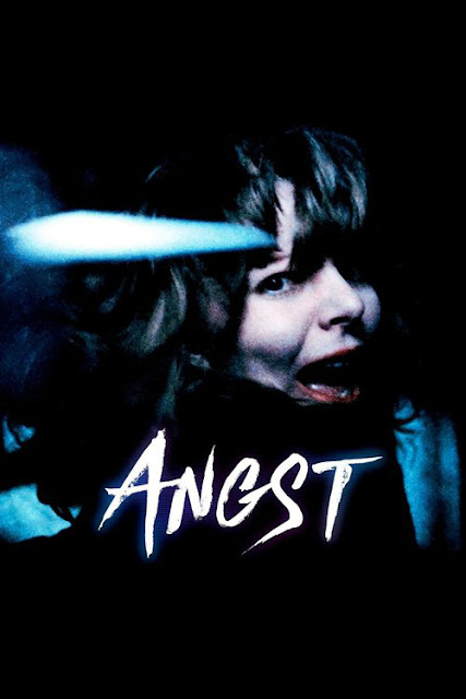 Movie poster for Gerald Kargl's 1983 film "Angst"
