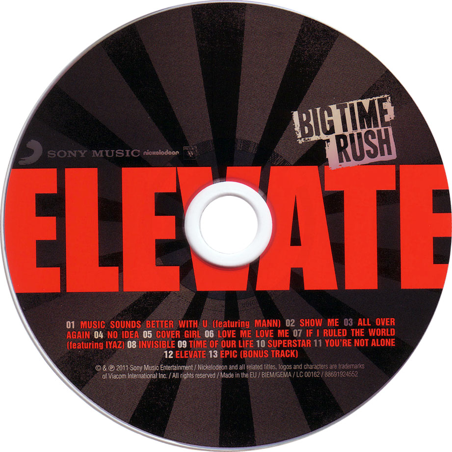 Album De Big Time Rush Elevate