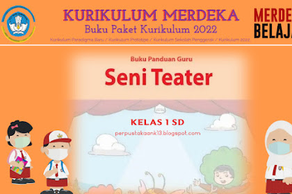 Buku Guru Seni Teater Kelas 1 SD Kurikulum 2022