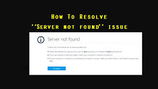 Website not accessible? How to resolve Server not found issues when attempting to browse sites?