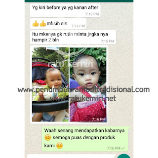 testimoni Minyak Kemiri alami Obat Penyubur Rambut Bayi tradisional Ratu Kemiri