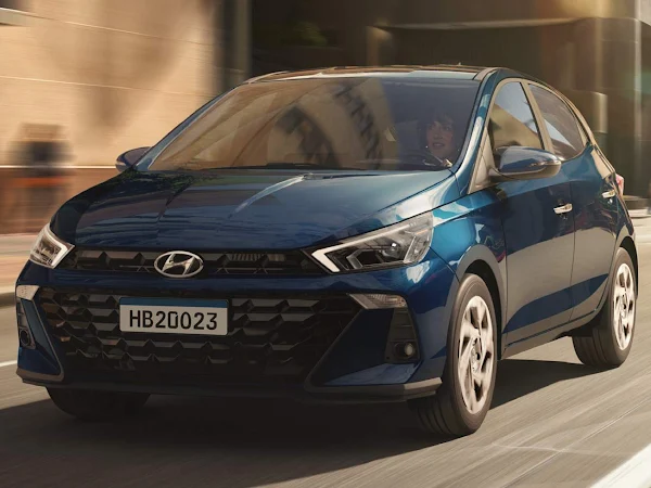 Hyundai HB20 - 3º carro mais vendido do Brasil em junho