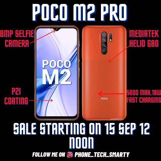 Poco M2 First Sale Starting Date in India: Check Price, Specification