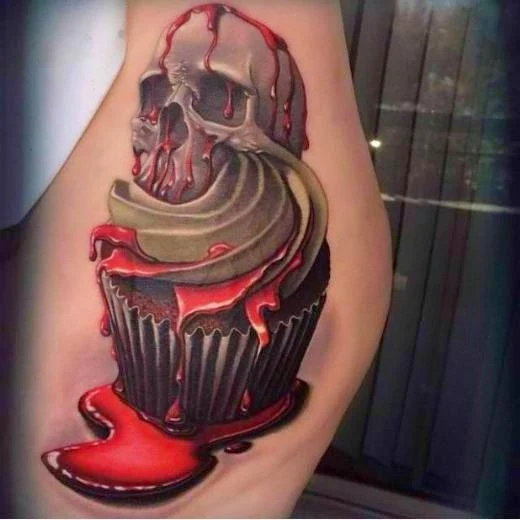 tatuajes de cupcakes