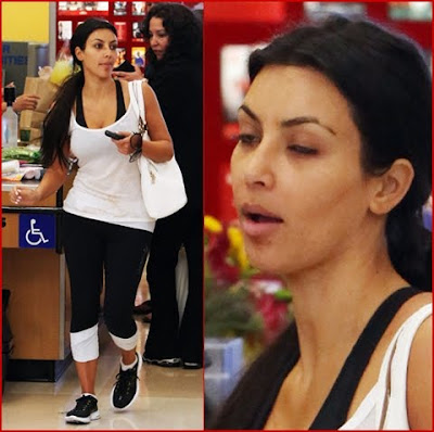 kim kardashian no makeup on. kim kardashian no makeup 2011.