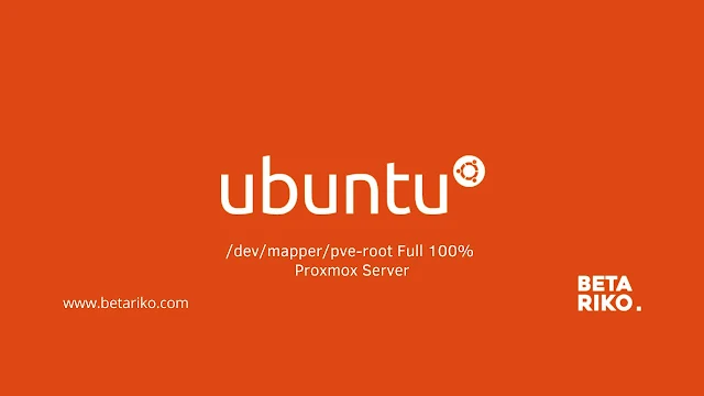 /dev/mapper/pve-root Full 100% Proxmox Server