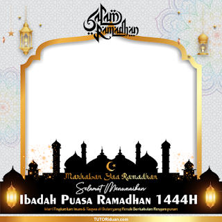 Twibbon Ucapan Ramadhan 1444H PNG
