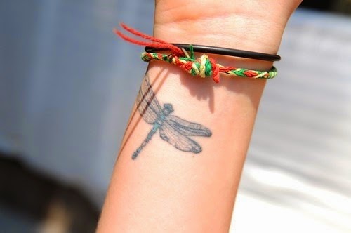 dragon fly tattoos meaning
