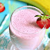 A healthy Banana, Strawberries Smoothie is a better start of the day 