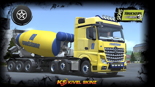 SKINS MERIELES/ANTARES - NEW ACTROS ROADSTONE + COMBO