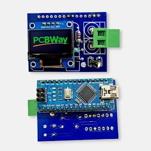 Arduino inductance meter custom PCB design