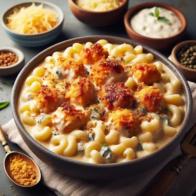 Creamy Butter Chicken Mac and Cheese Recipe - A Fusion Delight