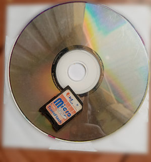 Disc drive infected with viruses