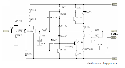 Rangkaian 60 Watt Power Amplifier