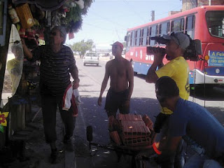 Gravação de Anônimos com Seu Ivo. Foto: Geraldo Seara.