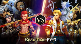 Download Game Heroes of Skyrealm V1.0.1 MOD Apk ( High Damage )