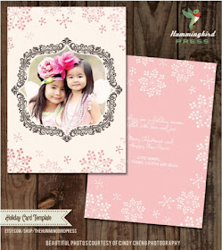 holiday photo card templates