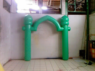 balon gate pvc