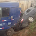  Photos: Train crashes with Vehicles on Ibadan - Abeokuta road, no casualties recorded