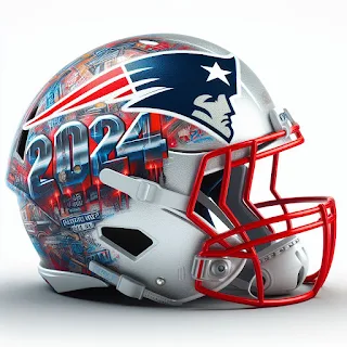 New England Patriots 2024 Concept Helmets