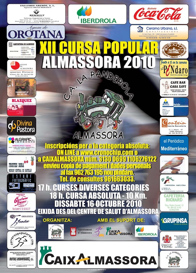 XII CURSA POPULAR D'ALMASSORA