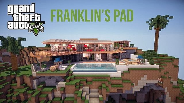 GTA V – Franklin’s Pad Mapa para Minecraft