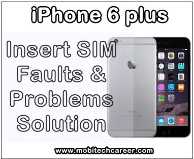 mobile, cell phone, iPhone smartphone, how to, fix, solve, repair, Apple iPhone 6 Plus, sim, not working, insert sim, faults, problems, sim ic, sim track, jumper ways, solution, kaise kare, guide, tips in hindi.