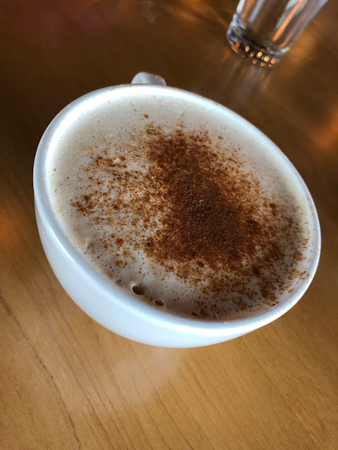 Heavenly cinnamon chai tea latte at Grace. The cinnamon is EVERYTHING!
