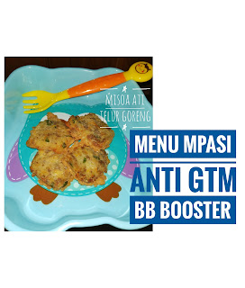 Resep MPASI Andalan saat anak GTM. Misoa Ati telur goreng.