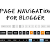 How to Add Numbered Page Navigation Widget for Blogger