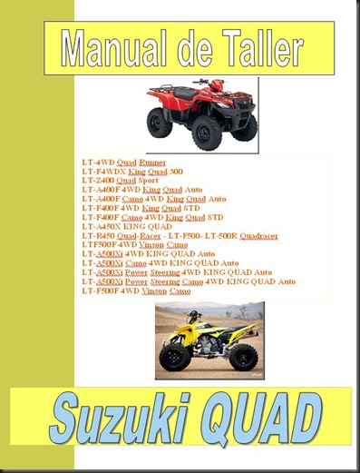 02manual taller suzuki lt quad