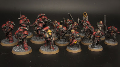 Blood Angels Seekers and Scouts (WIP)
