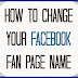 Change Your Facebok Page Name Officially After Limit