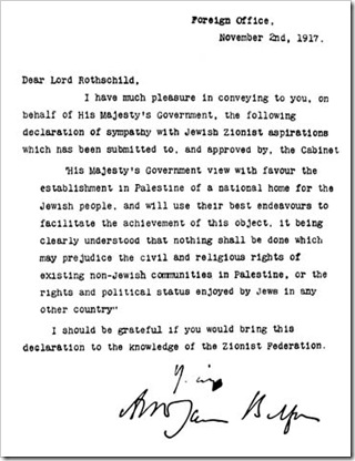 Balfour Declaration