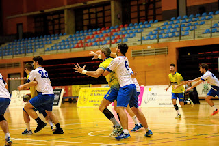 Partido del Balonmano Barakaldo contra el Jácar San Antonio