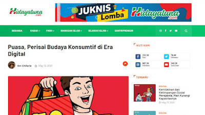 Puasa, Perisai Budaya Konsumtif di Era Digital