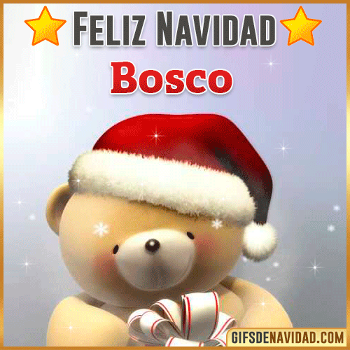 Feliz Navidad Bosco