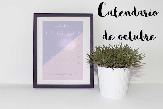 Calendario de octubre