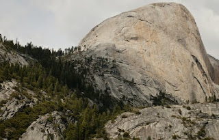 Back of Half Dome from the John Muir Trail