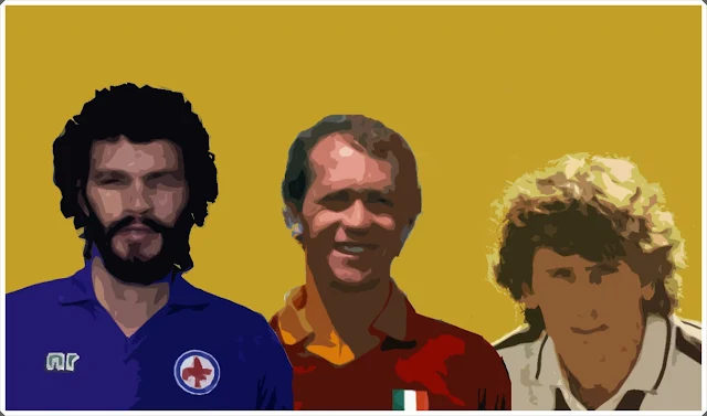 Sócrates Fiorentina Falcão Roma Zico Udinese