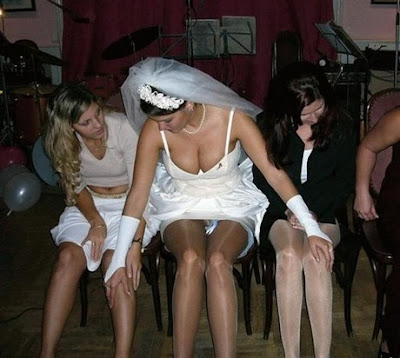 Funny wedding picture