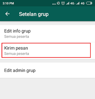 Cara Agar Hanya Admin yang Dapat Mengirim Pesan ke Grup Whatsapp