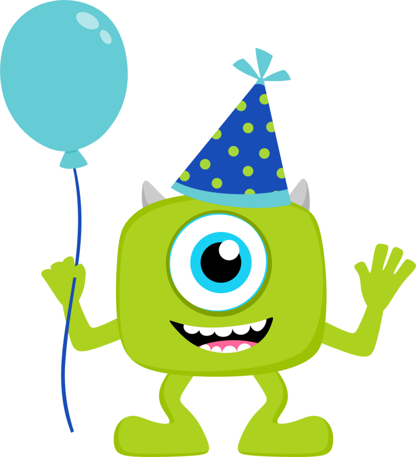 Download Baby Monsters Party Clipart. | Oh My Baby!