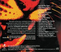 CD Case (back cover): Ultimate Survivor / Survivor