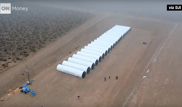 The construction of Hyperloop has finally started