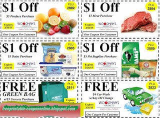 Free Printable Grocery Coupons