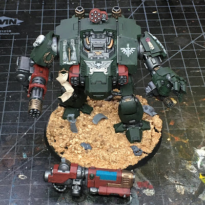 Dark Angels Redemptor Dreadnought WIP